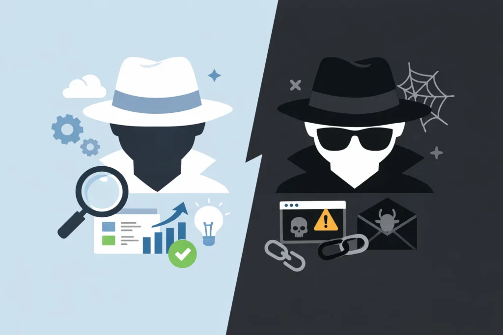 White Hat Vs Blach Hat Seo